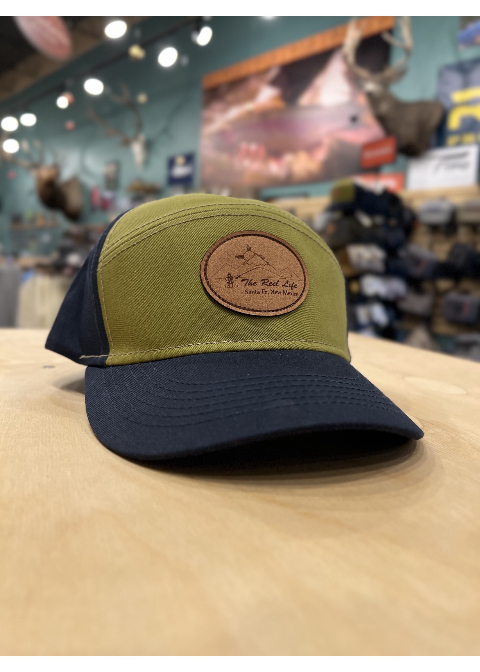 OURAY TRL LOGO LEATHER PATCH HAT