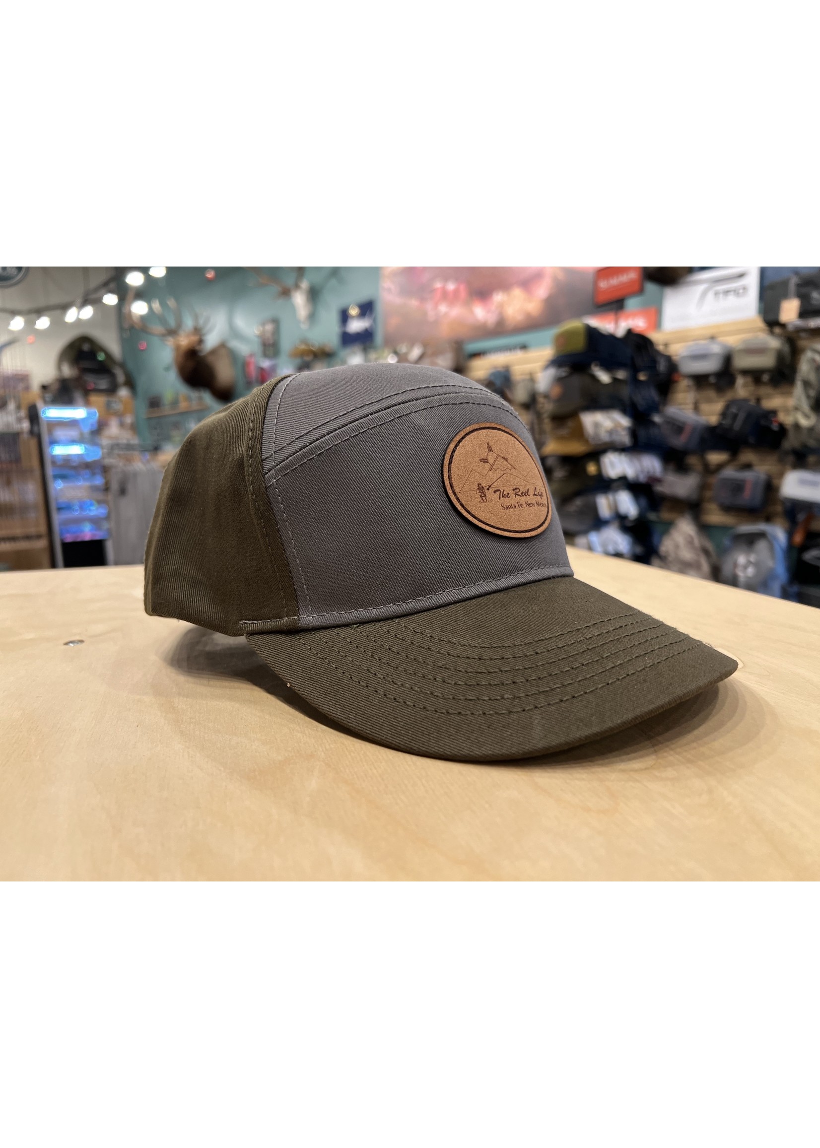 OURAY TRL LOGO LEATHER PATCH HAT