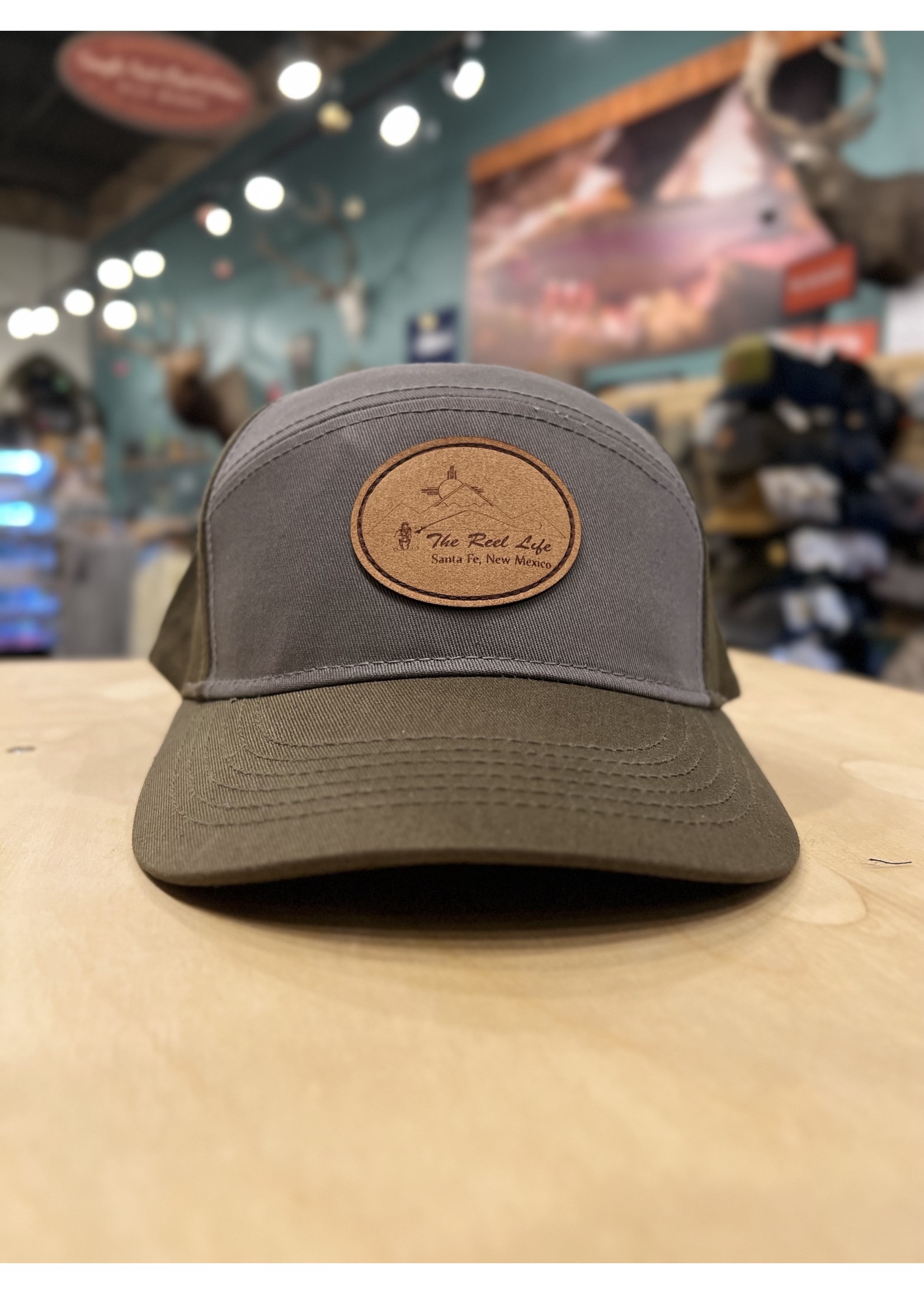 OURAY TRL LOGO LEATHER PATCH HAT