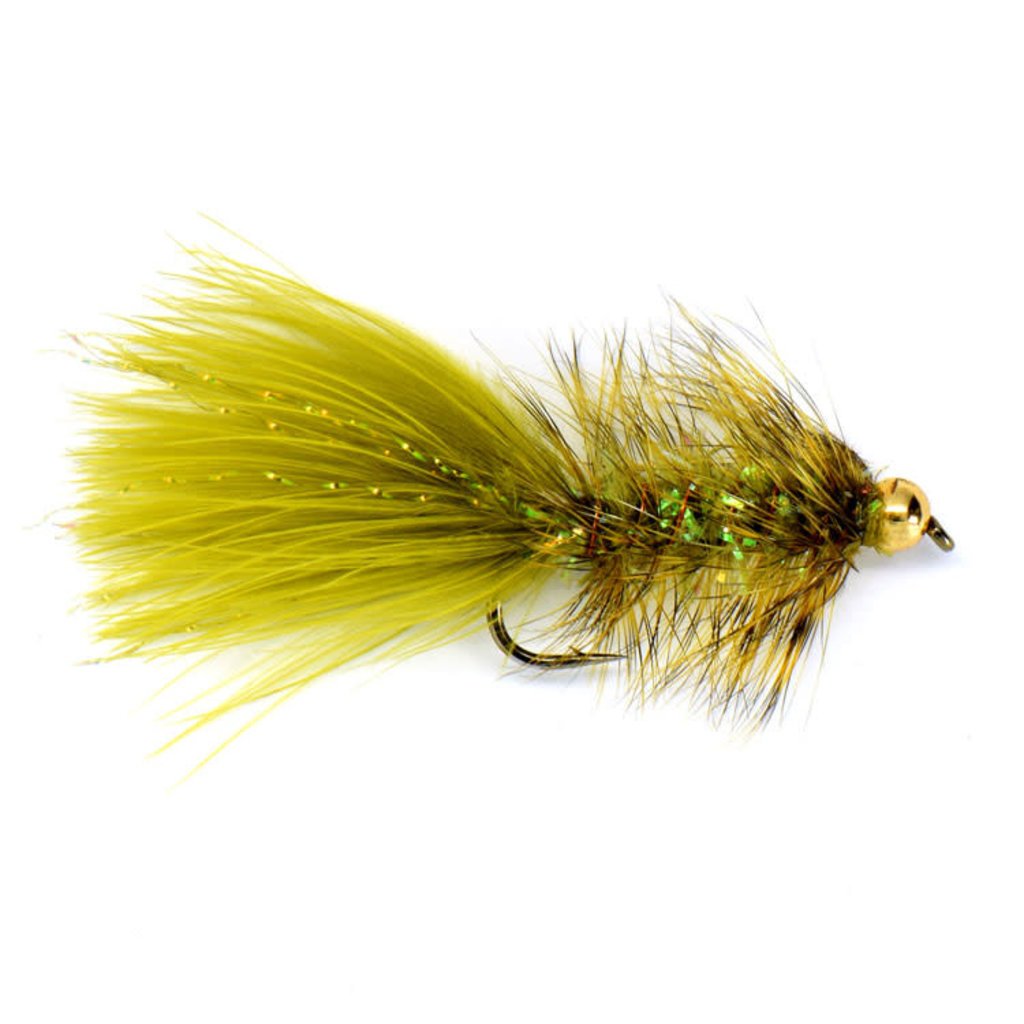 FLY FISHING OUTPOST Crystal Flash Woolly Bugger (3 Colors)