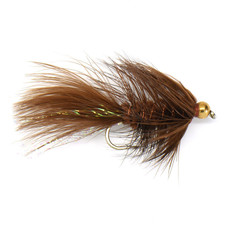 FLY FISHING OUTPOST Woolly Bugger w/Gold Bead (3 Colors)