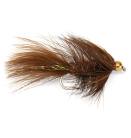 FLY FISHING OUTPOST Woolly Bugger w/Gold Bead (3 Colors)