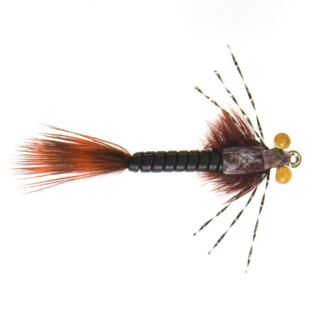 FLY FISHING OUTPOST Hard Body Damsel Fly Nymph (2 Colors)