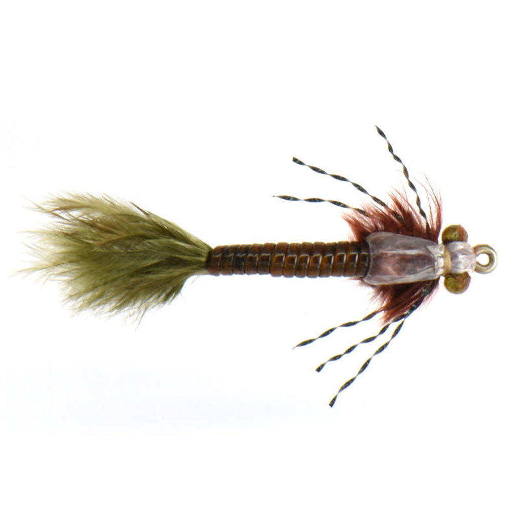 FLY FISHING OUTPOST Hard Body Damsel Fly Nymph (2 Colors)