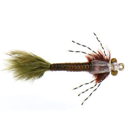 FLY FISHING OUTPOST Hard Body Damsel Fly Nymph (2 Colors)