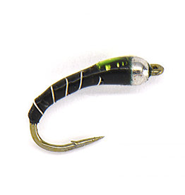 FLY FISHING OUTPOST Tricked-out Zebra Midge