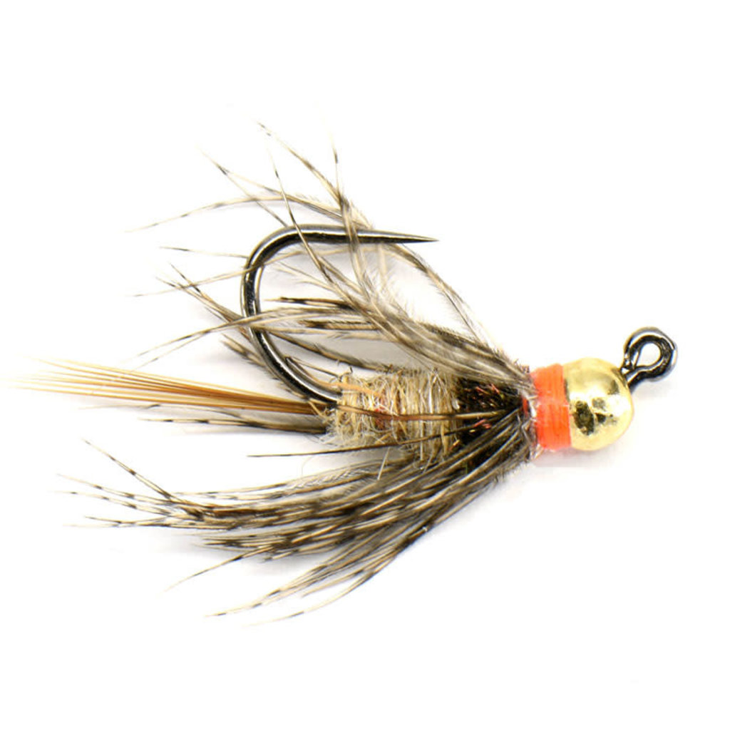 FLY FISHING OUTPOST Soft Hackle Tactical Hare's Ear with Tungsten Bead