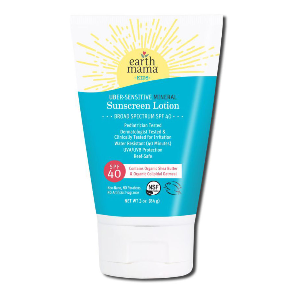 Earth Mama Earth Mama KIDS Sunscreen ~ SPF 40