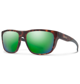 Smith Smith BARRA Sunglasses with Matte Tortoise Frames PC CP GRN M