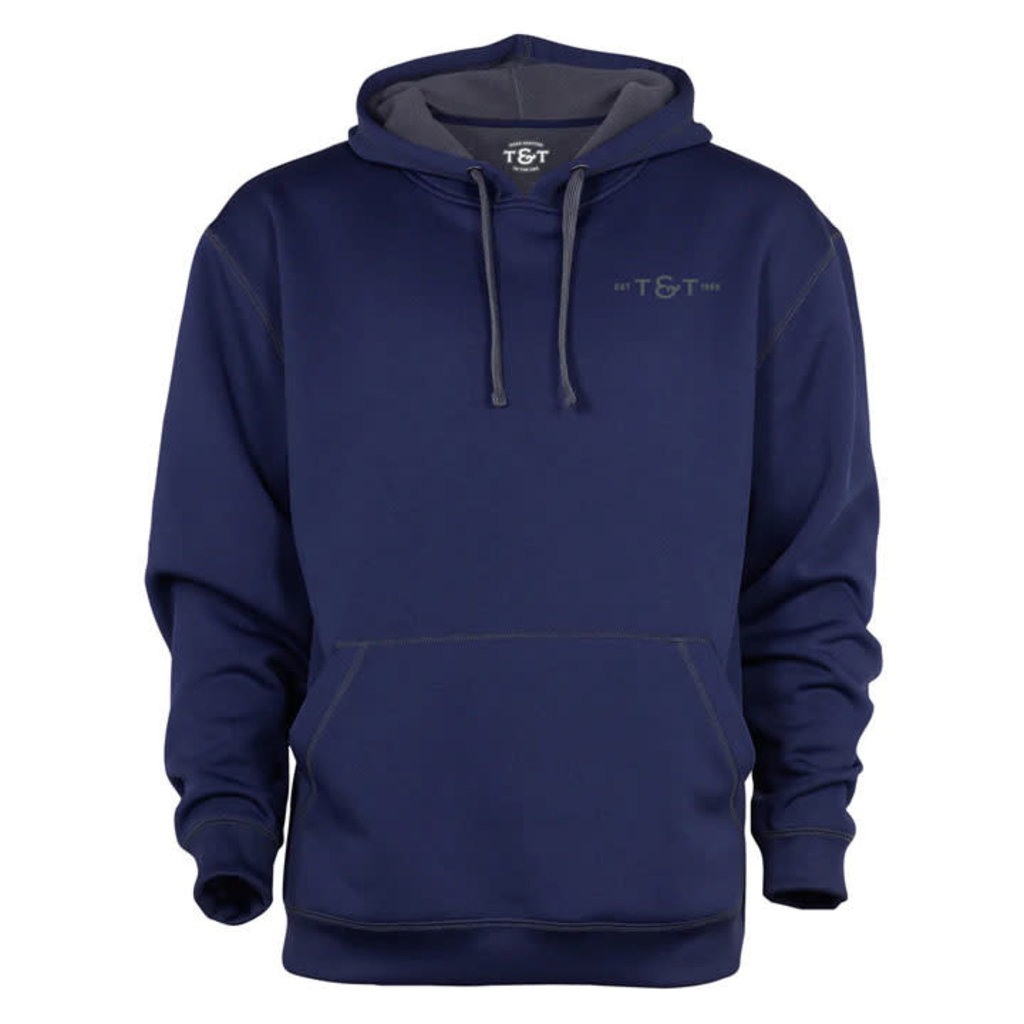 Thomas & Thomas Thomas & Thomas TRANSIT HOODY Navy