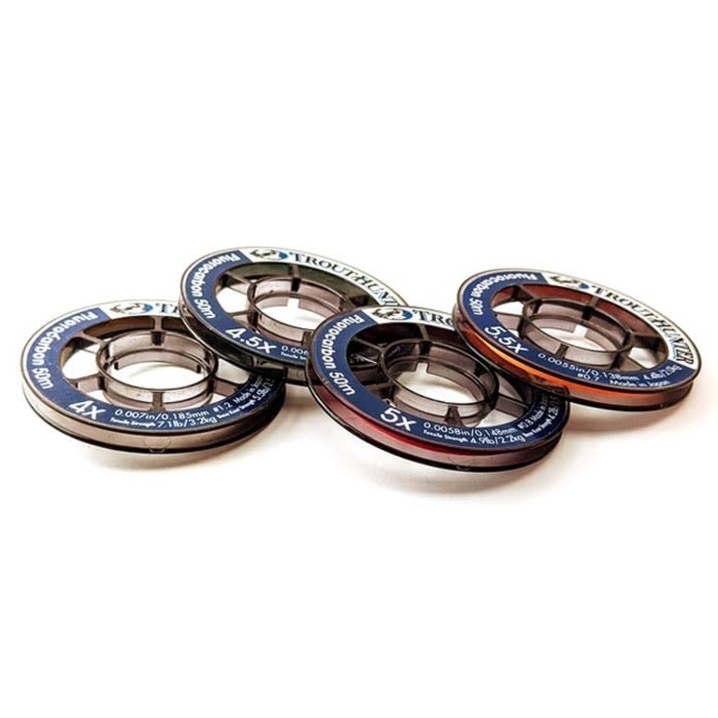 Tippet 3 spools MIX&MATCH of 55yd Nylon(165yards) Fly Fishing Ultra Clear 0X-6X