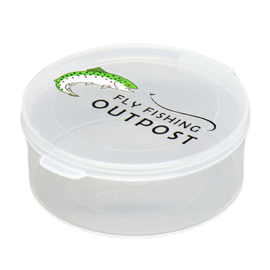 FLY FISHING OUTPOST FFO Round Fly TUB/PUCK