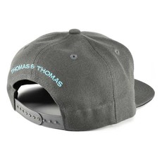 Thomas & Thomas T&T FLAT BRIM Snapback Logo Hat