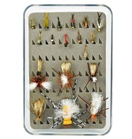 FLY FISHING OUTPOST DRY-DROPPER RIG Fly Selection (18 Flies)