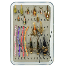 FLY FISHING OUTPOST NYMPH Fly Selection (18 Flies)