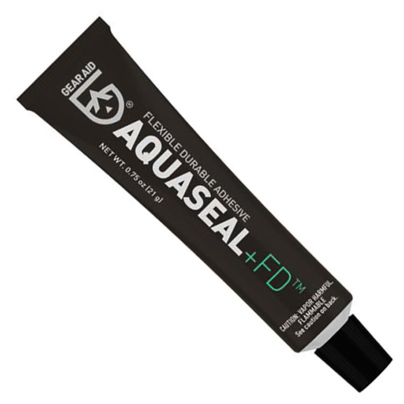 Wader repair with AQUASEAL -What to do the opened tube- 