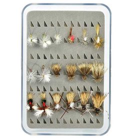 FLY FISHING OUTPOST DRY FLY Fly Selection (18 Flies)