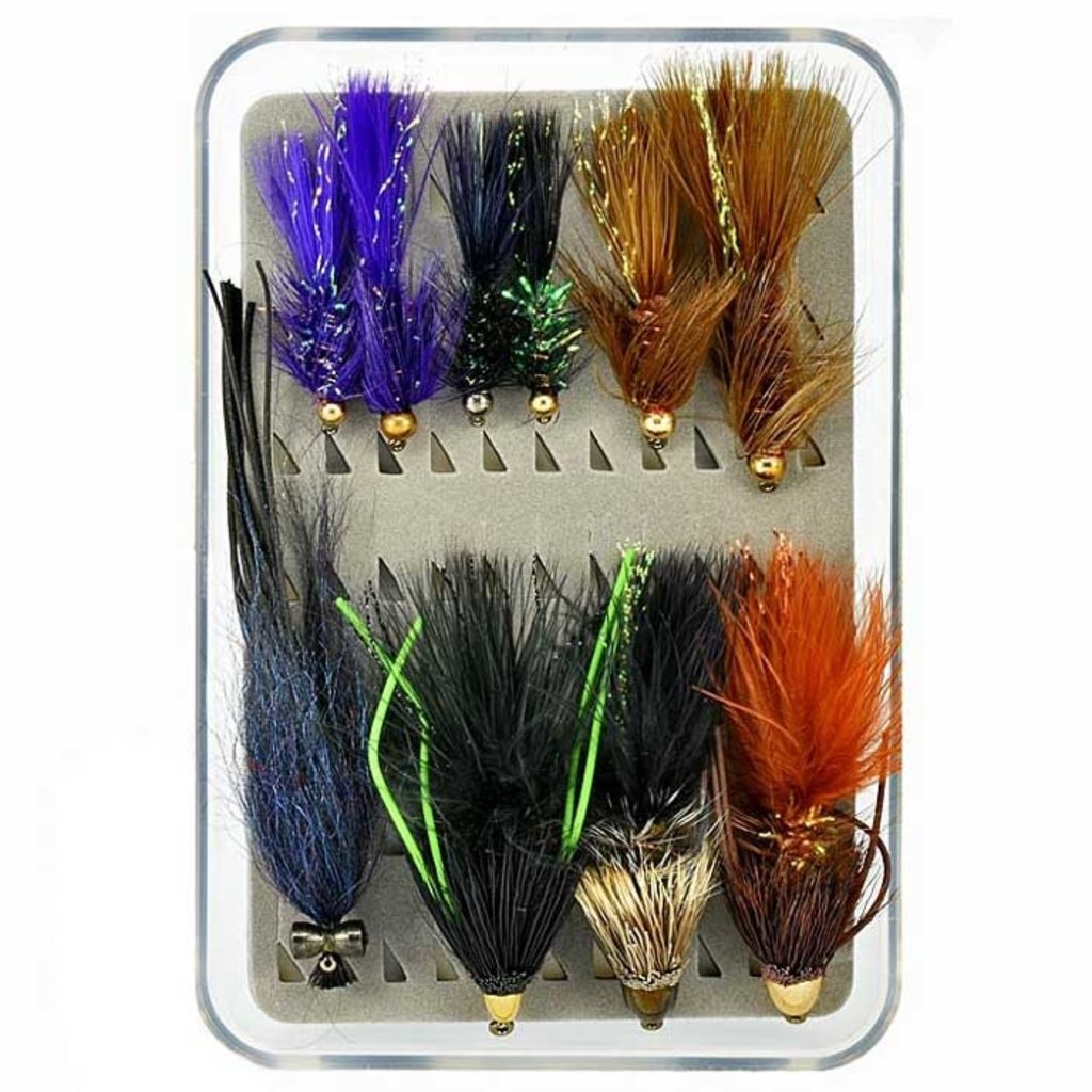 STREAMER Fly Selection (10 Flies) - The Fly Fishing Outpost