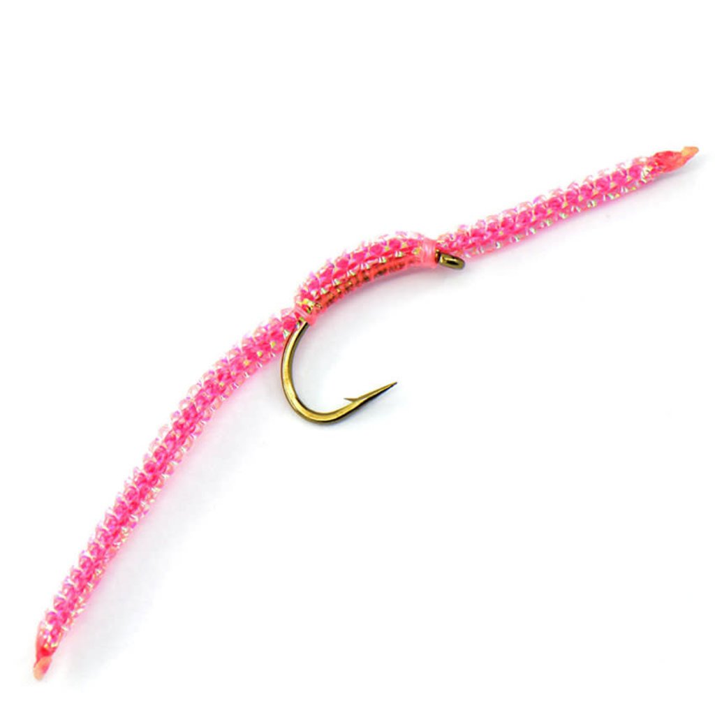 FLY FISHING OUTPOST Sparkle Worm  - a.k.a. "G-String" (4 Colors)