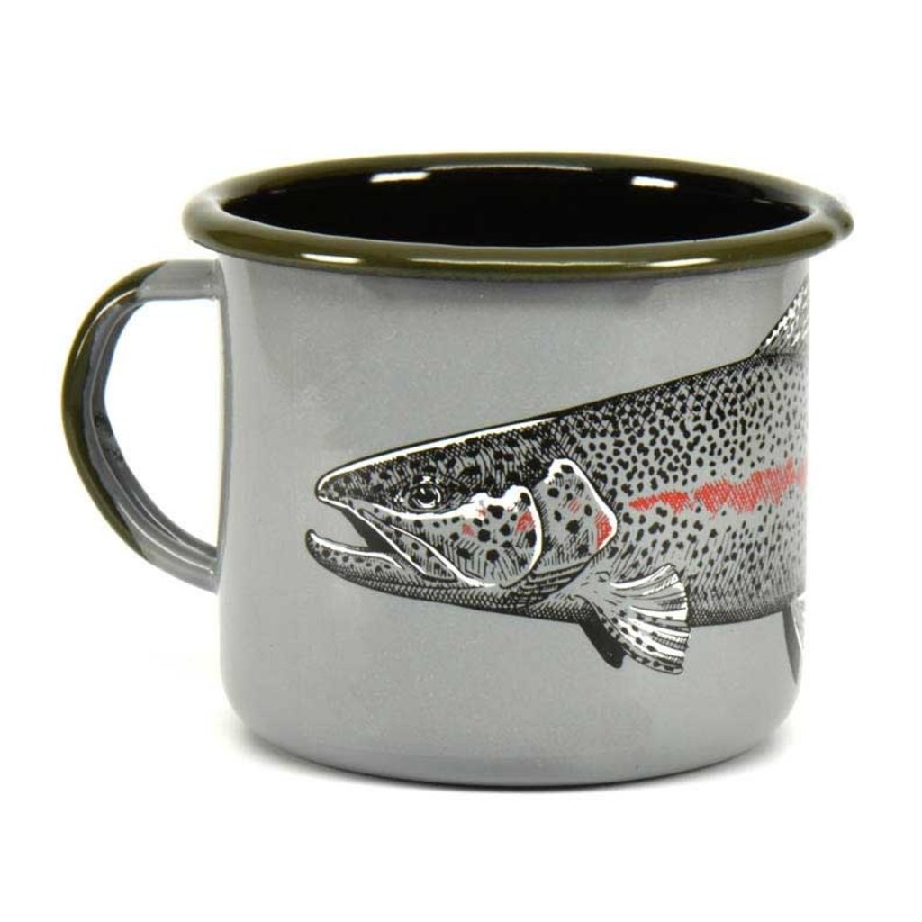 Wish Upon a Fish Enamel Mug