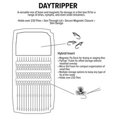 Umpqua Large  Daytripper Fly Box (Foam)
