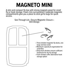 Umpqua Mini Magneto Fly Box (Foam)