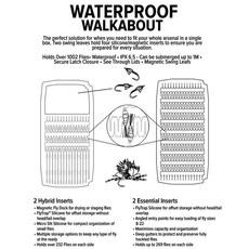 Umpqua Waterproof Walkabout Fly Box (Silicone)