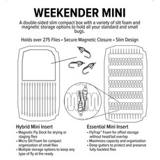 Umpqua Mini Weekender Fly Box (Foam)