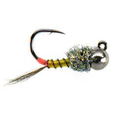 Solitude Fly Co. Olive Tungsten Jig Baetis