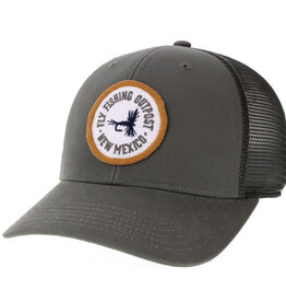 FLY FISHING OUTPOST FFO/DRY FLY Dark Olive Trucker Hat
