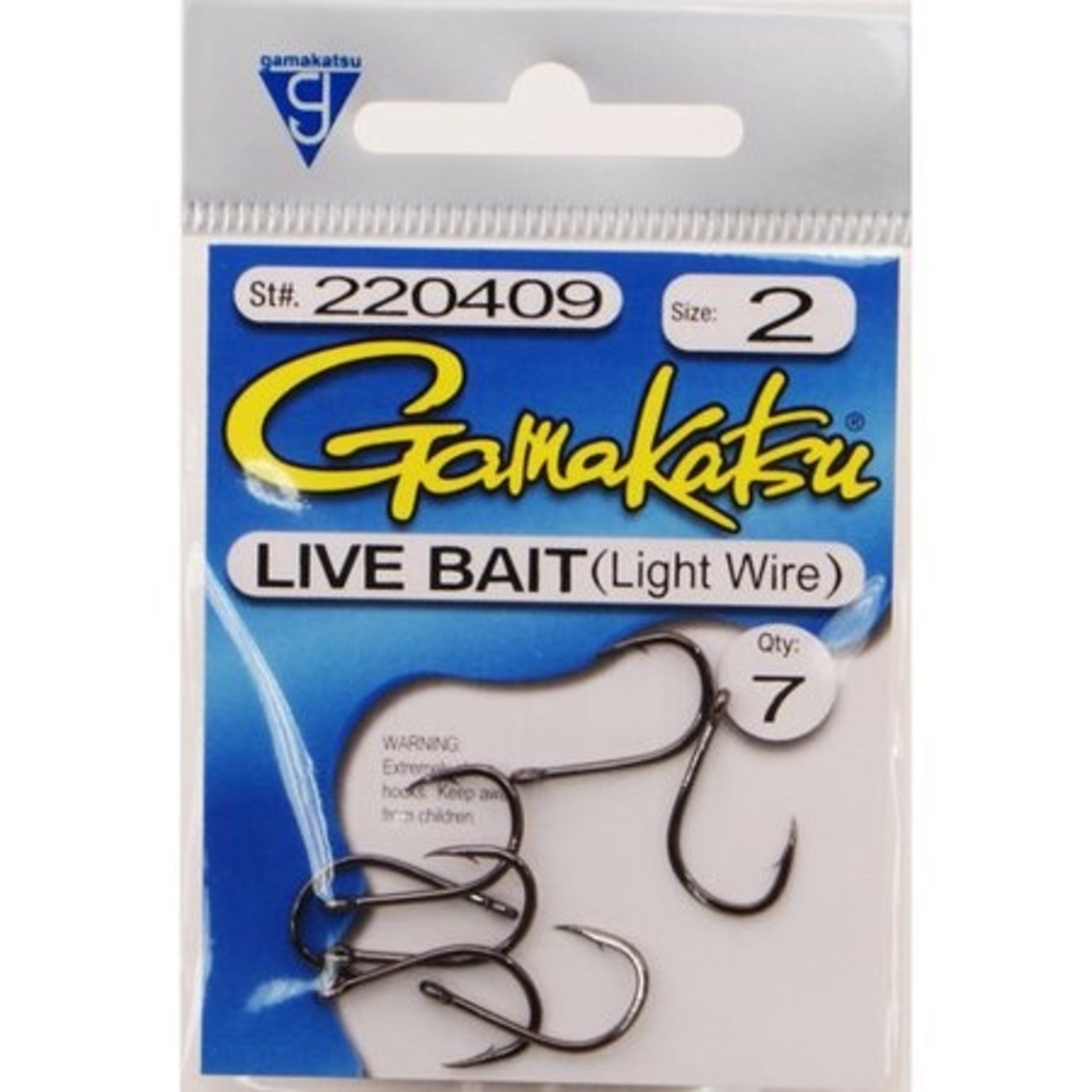 Gamakatsu Hook - Small Live Bait - Csige Tackle: Pacific Rim Fishing