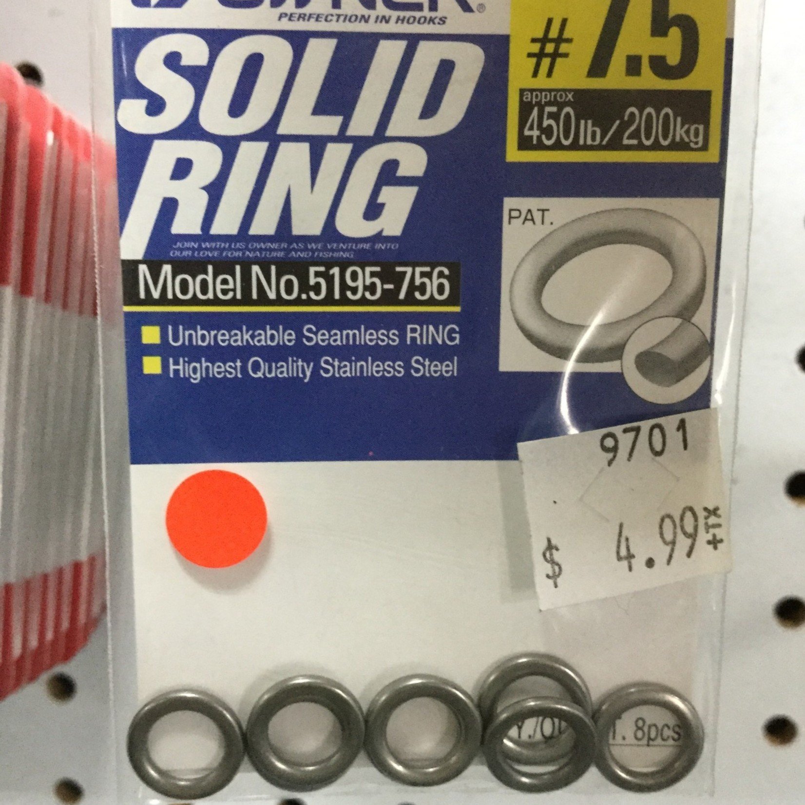 Owner Owner Solid Ring 8pc