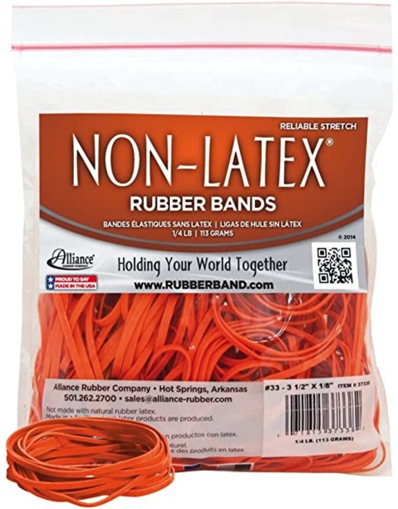 Orange Rubber Bands 1/4lb Csige Tackle Pacific Rim Fishing