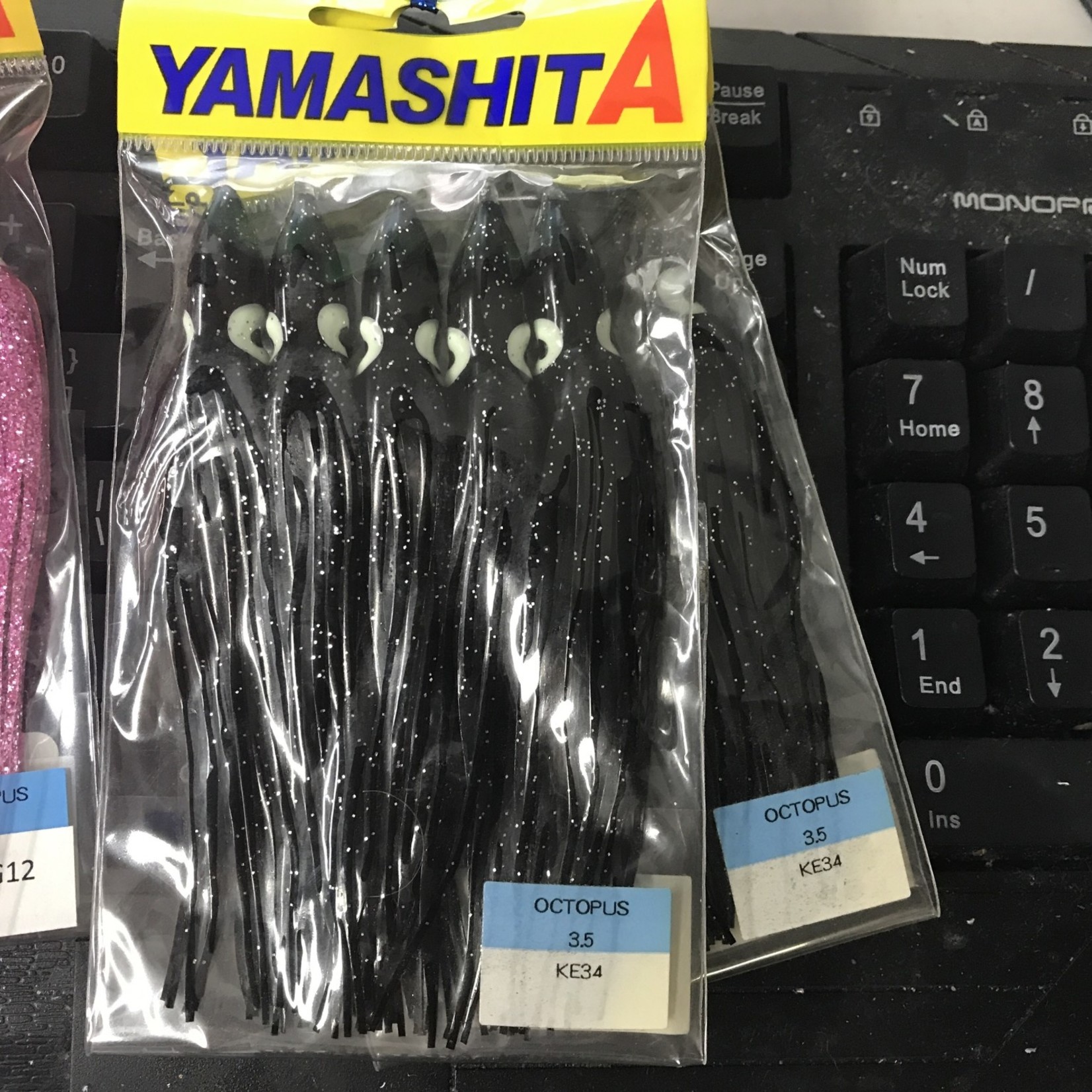 Yamashita 4in Yamashita Skirts 5pk 3.5in Octopus Skirt