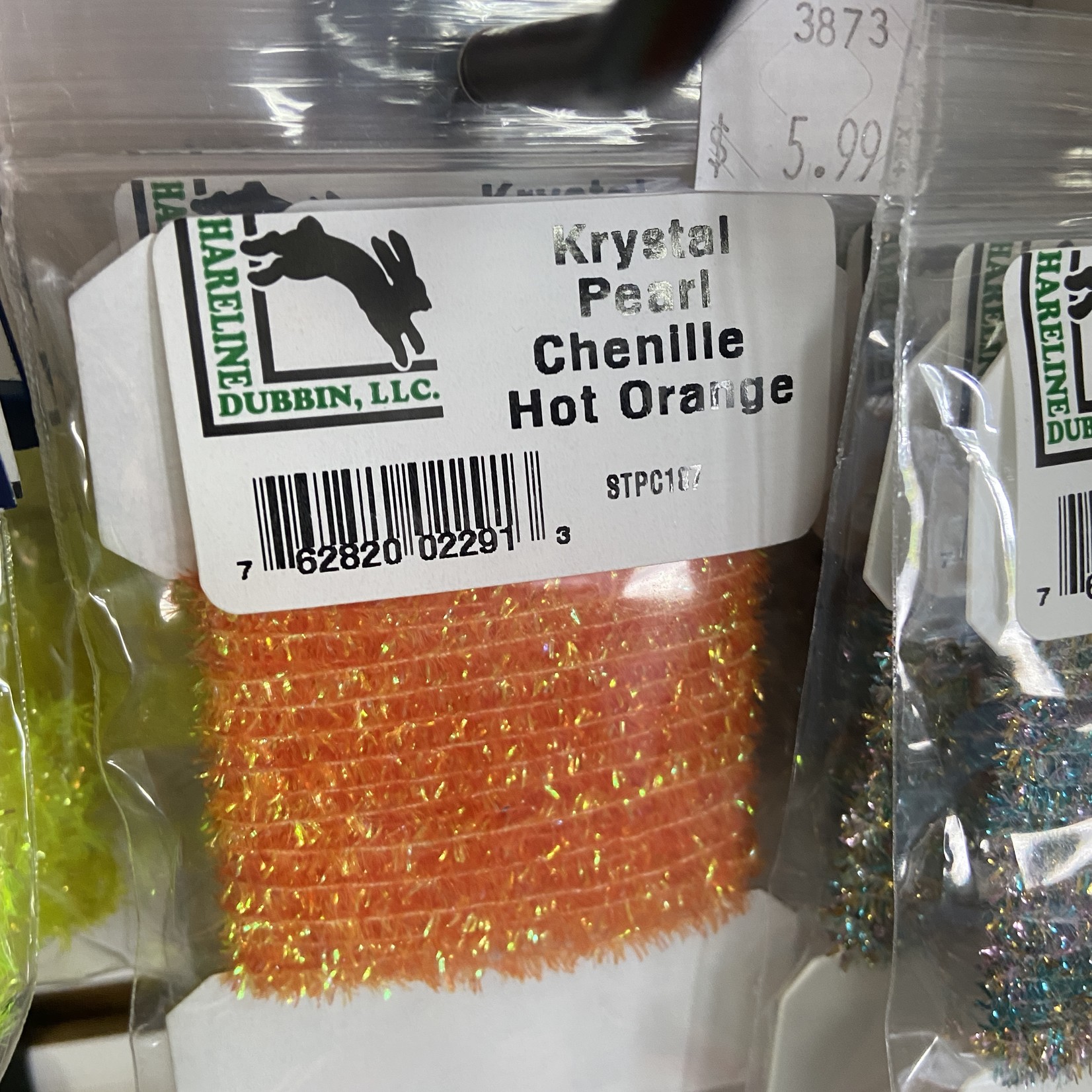 Solid & Krystal Tinsil Chenille - Fly Tying Material