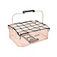 Electra Basket Electra Honeycomb Low Profile MIK Blush Pink Rear