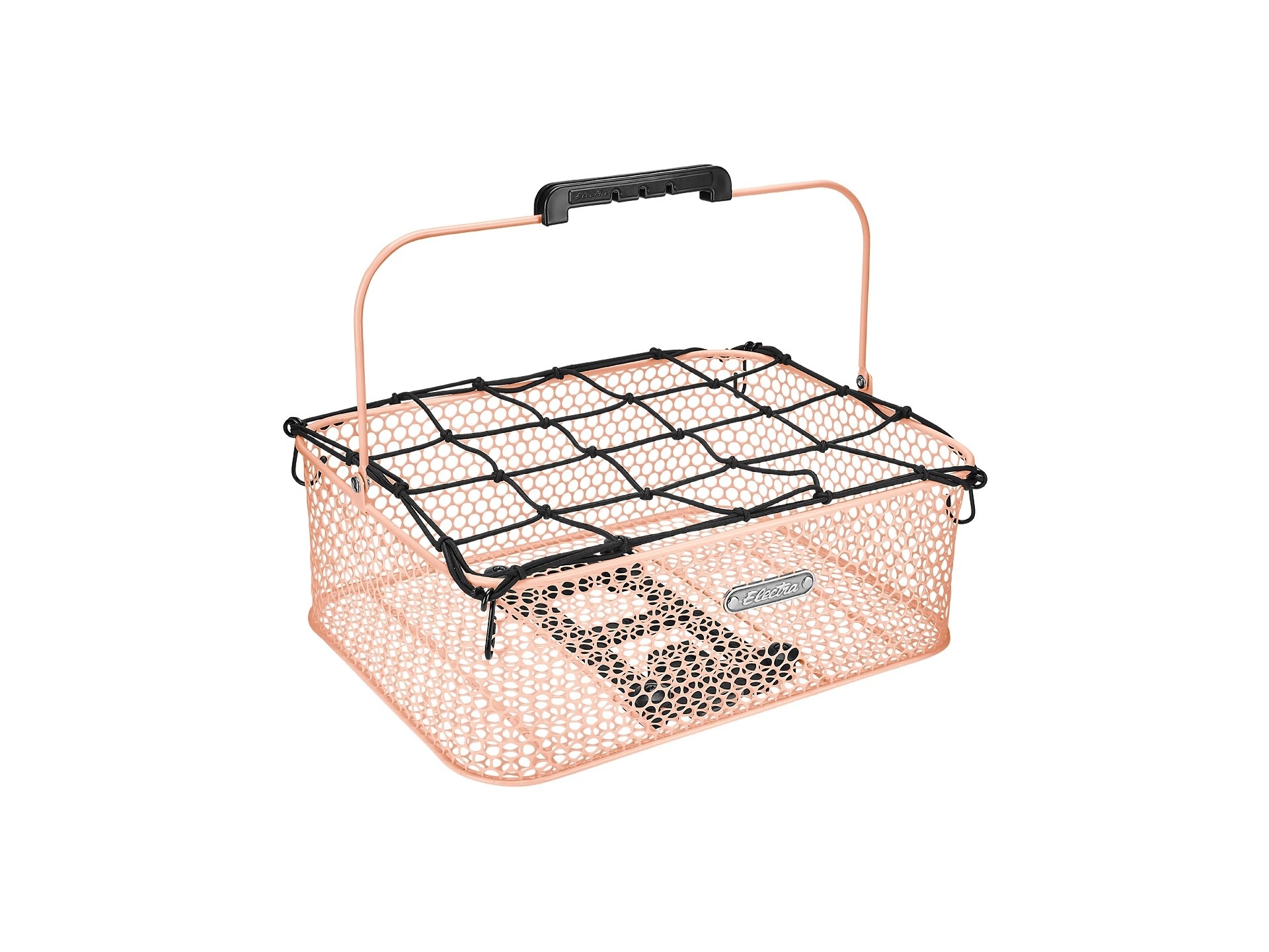 Electra Basket Electra Honeycomb Low Profile MIK Blush Pink Rear