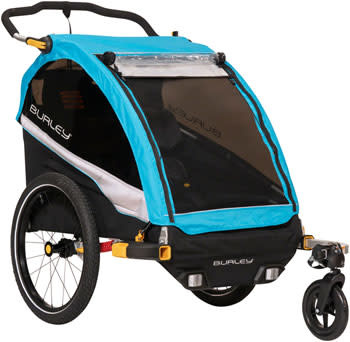 Burley Burley D'Lite X Child Trailer - Double, Aqua