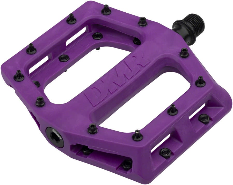 ディーエムアール V11 Plastic Pedal Purple 長さ105mmｘ幅105?ｘ厚さ19mm-