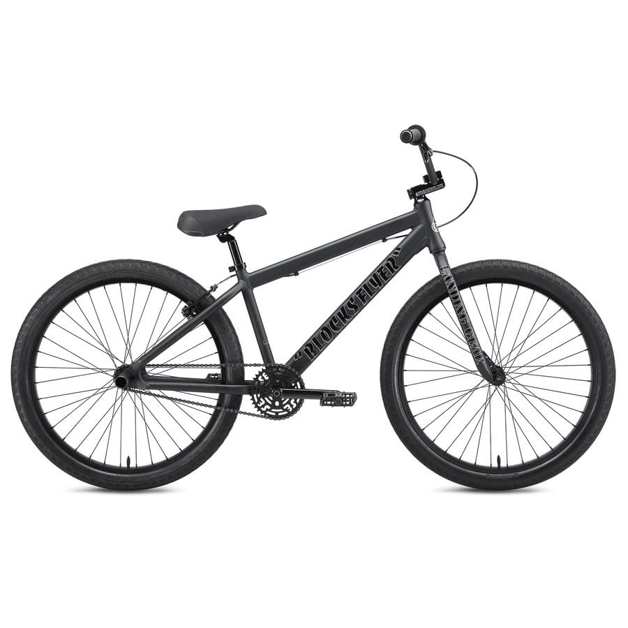 SE BLOCKS FLYER 26 MATTE BLACK Shrewsbury Bicycles