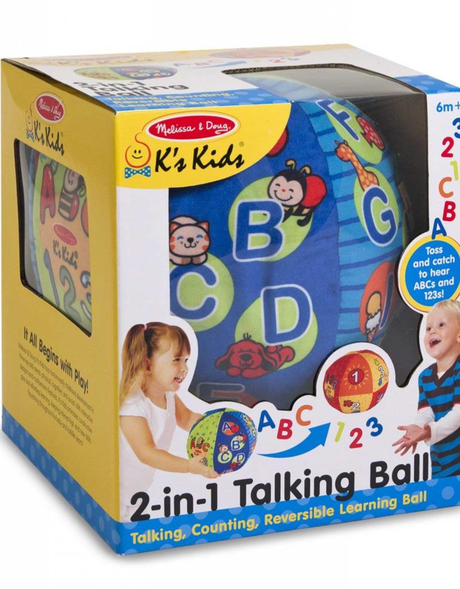 Melissa & Doug 2 in 1 Talking Ball