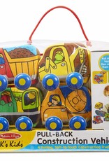 Melissa & Doug Pull-Back Construction Vehicles