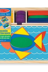 Melissa & Doug Beginner Pattern Blocks