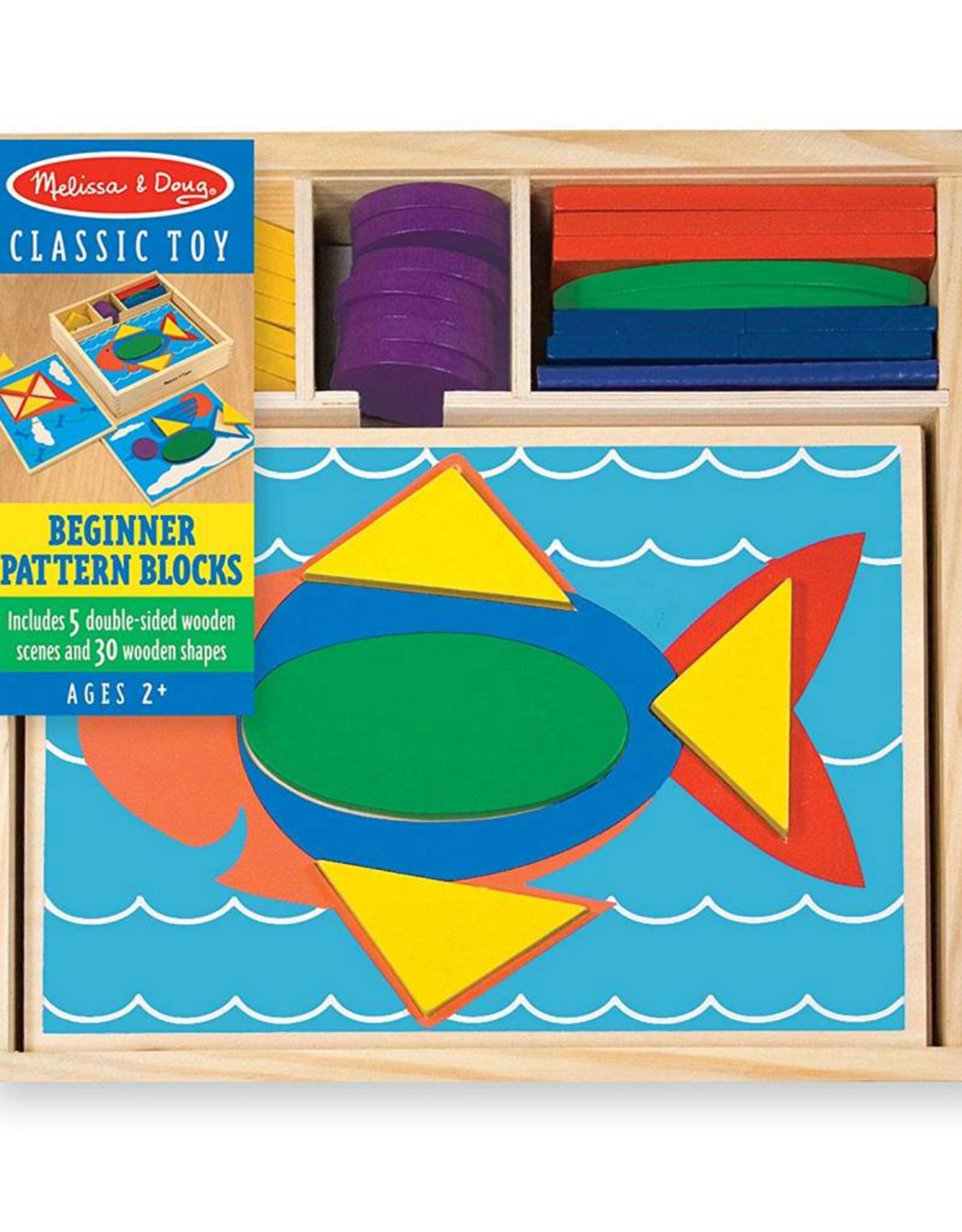 Melissa & Doug Beginner Pattern Blocks