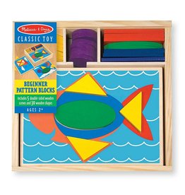 Melissa & Doug Beginner Pattern Blocks
