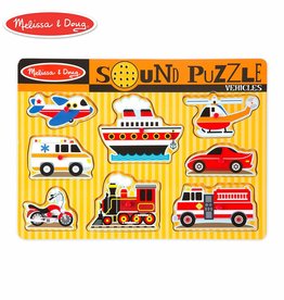 Melissa & Doug Vehicles Sound Puzzle