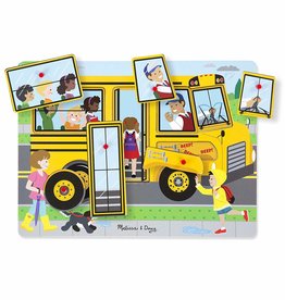 Melissa & Doug The Wheels On the Bus Song Sound Puzzle
