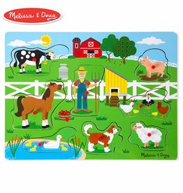 Melissa & Doug Old MacDonald's Farm Song Sound Puzzle