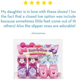 Melissa & Doug Dress-Up Shoes