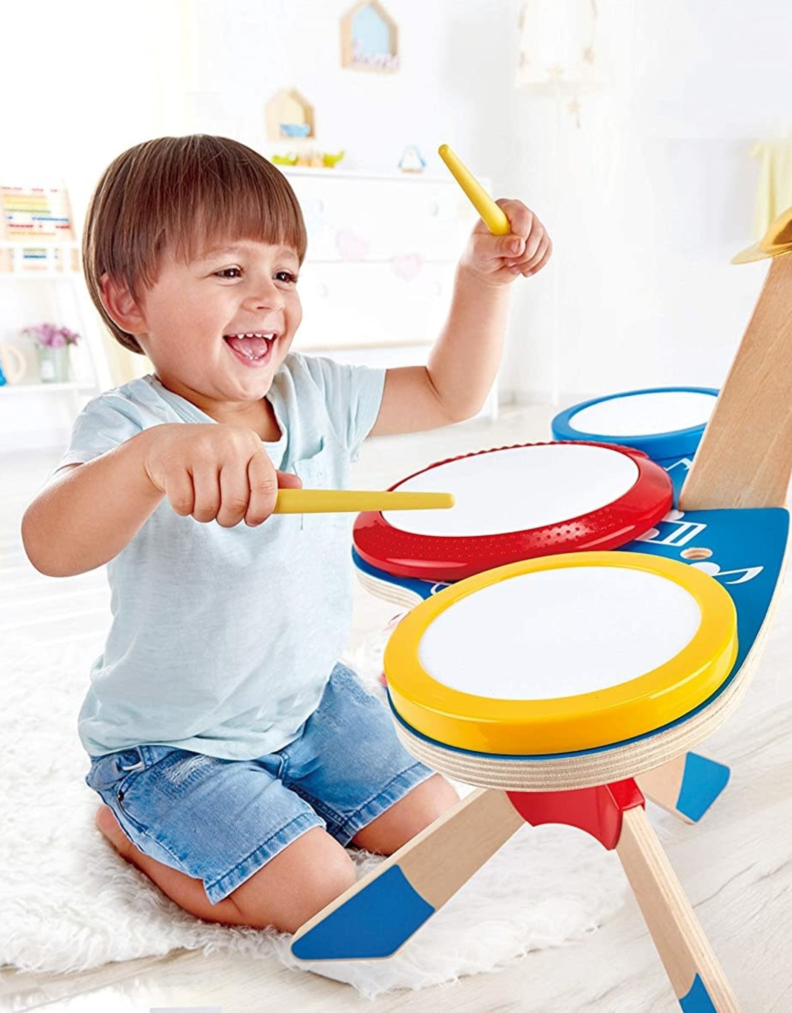 Hape Drum and Cymbal Set